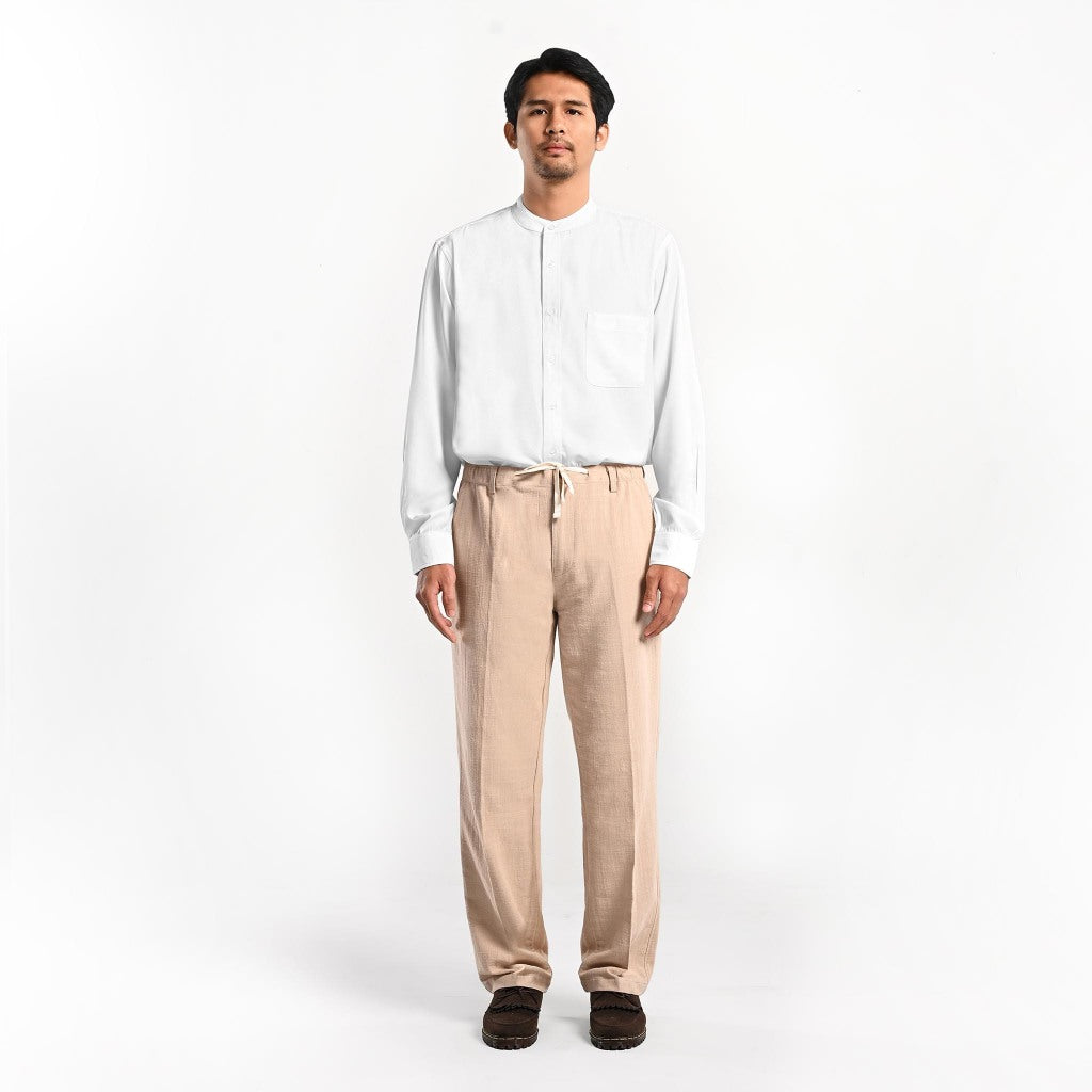Lazhar Linen Pants Celana Panjang Linen Pria by ORCA