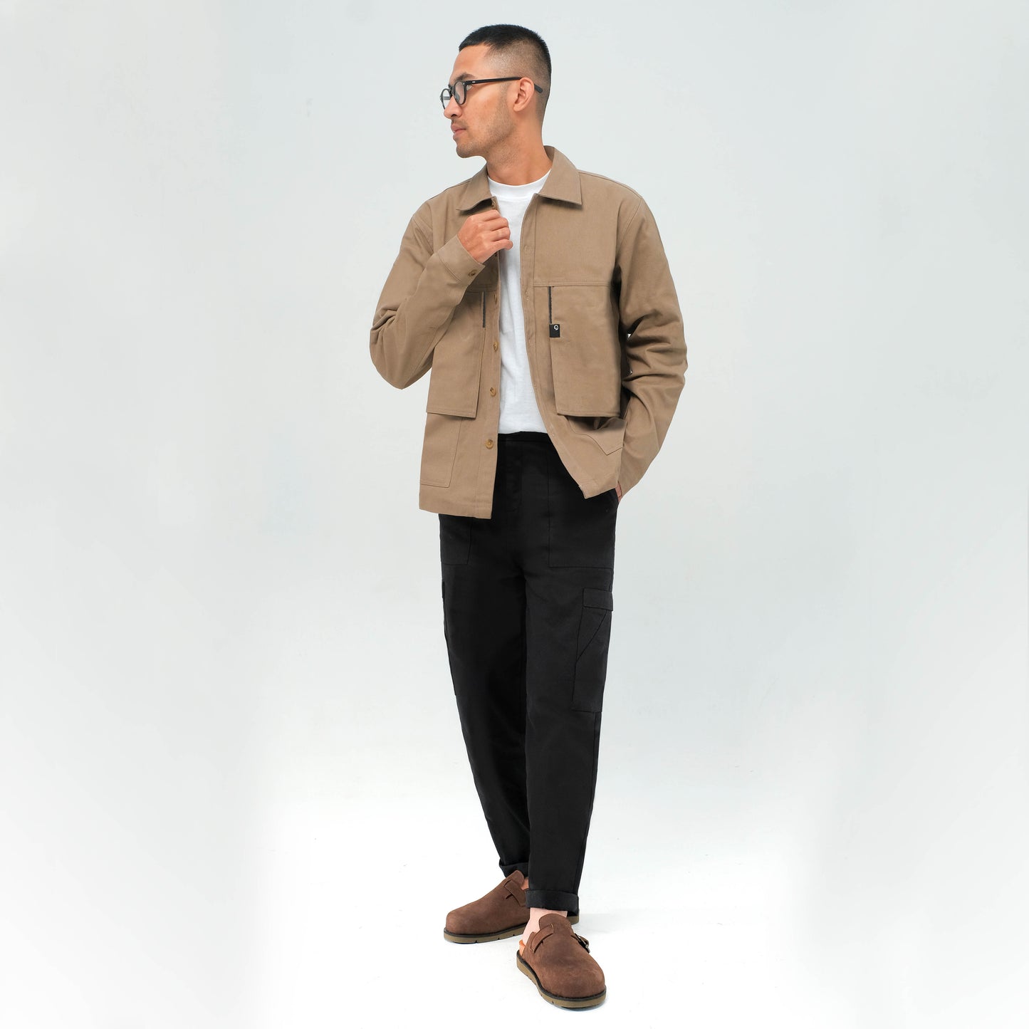 Quad Utility Trousers Black