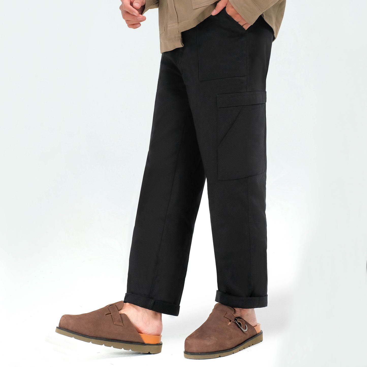 Quad Utility Trousers Black