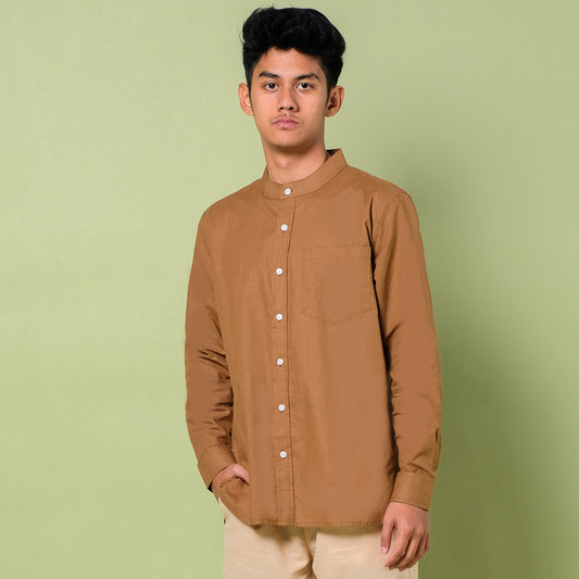 Basheer Shirt Hazel Brown