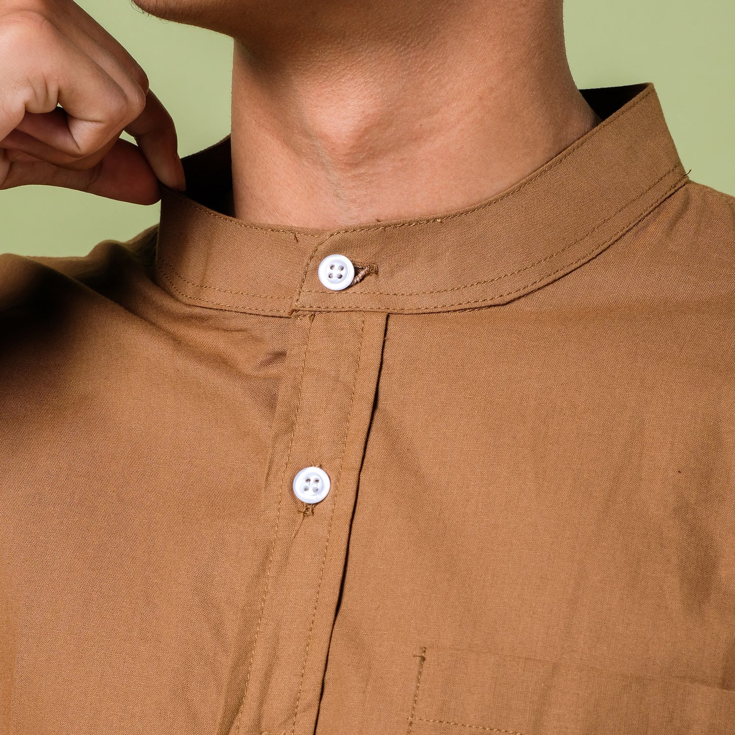 Basheer Shirt Hazel Brown