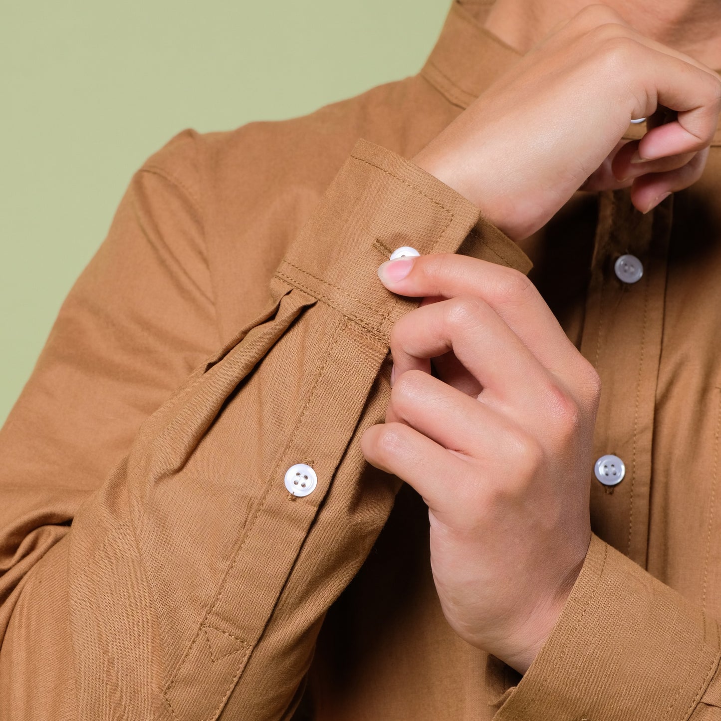 Basheer Shirt Hazel Brown
