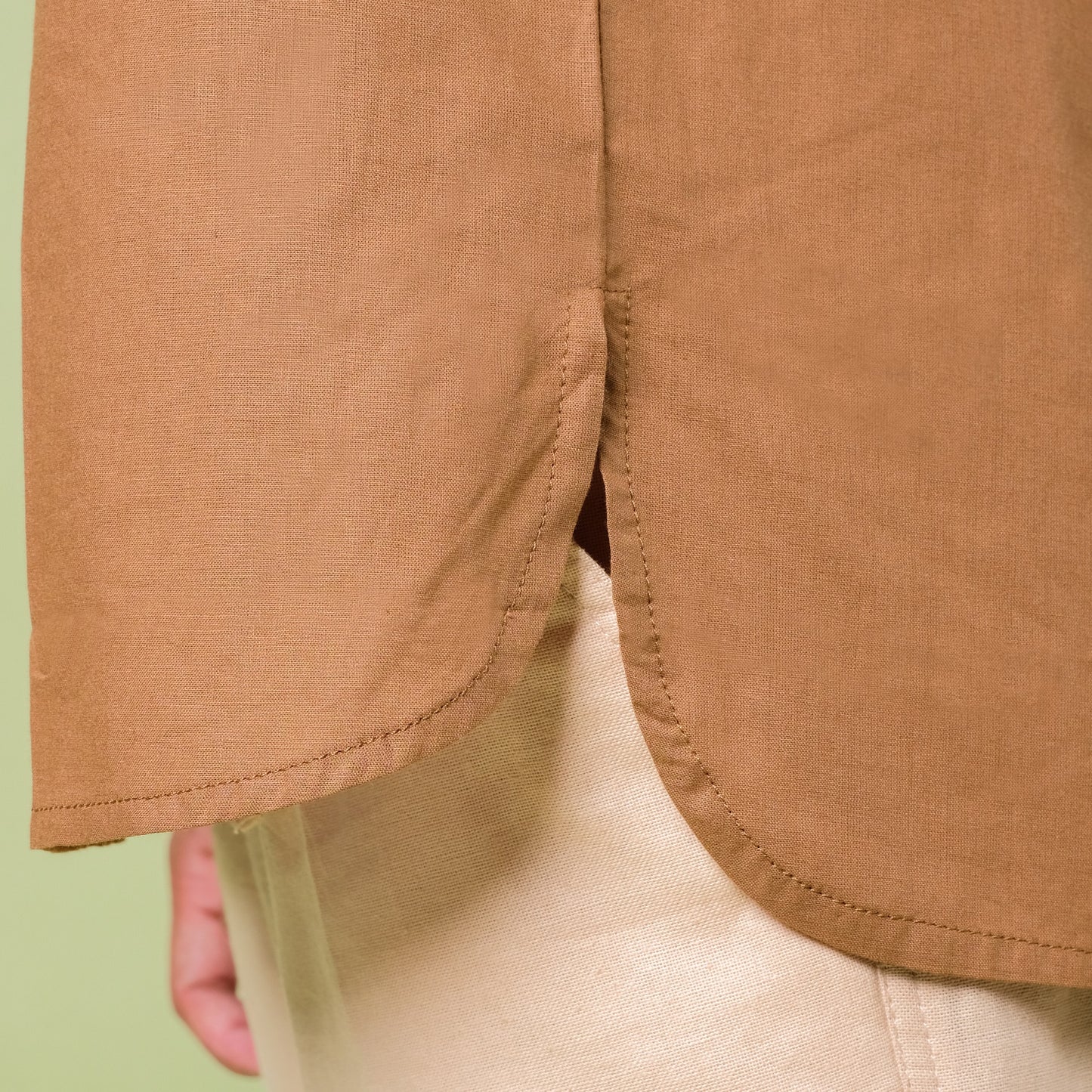 Basheer Shirt Hazel Brown