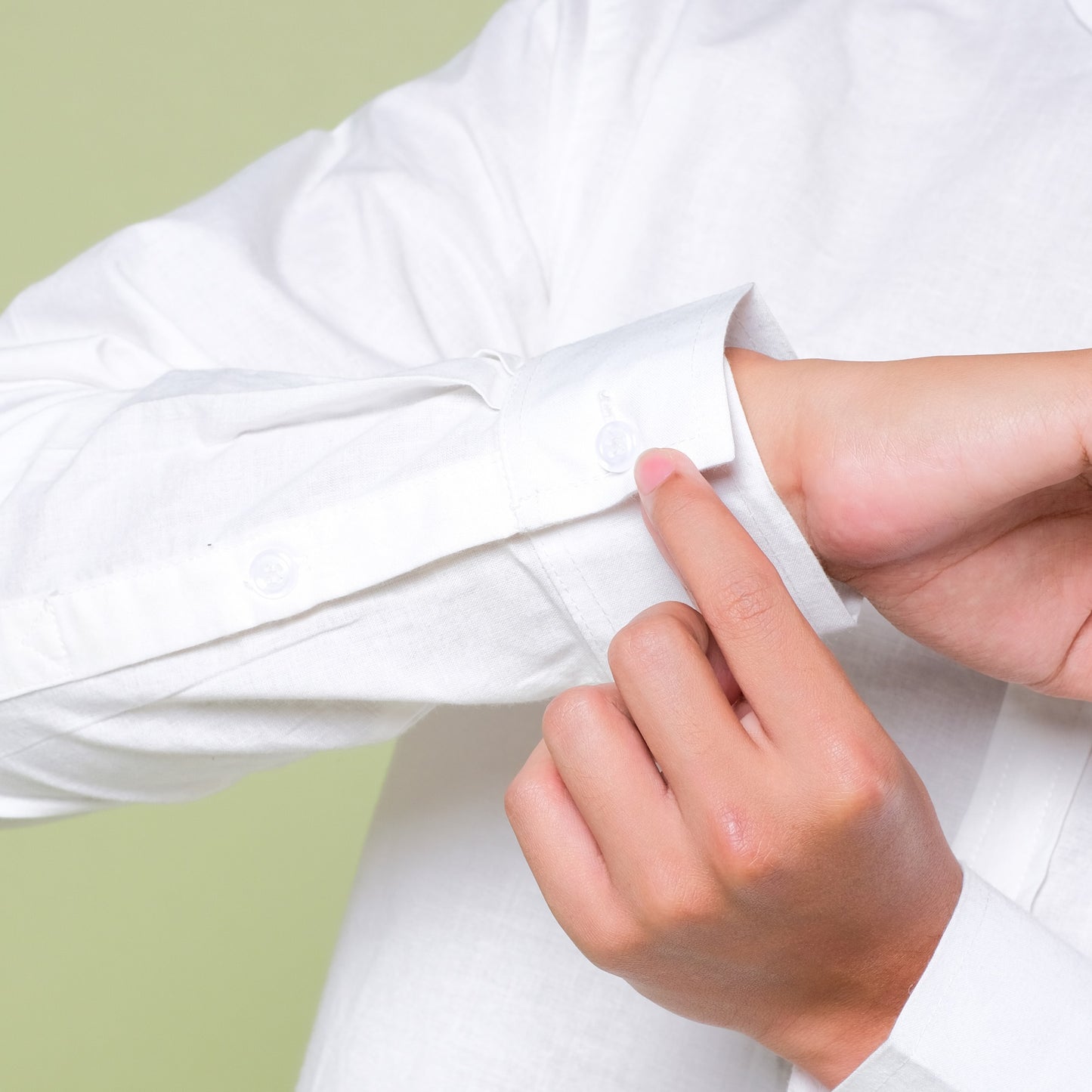 Basheer Shirt Cloudy White