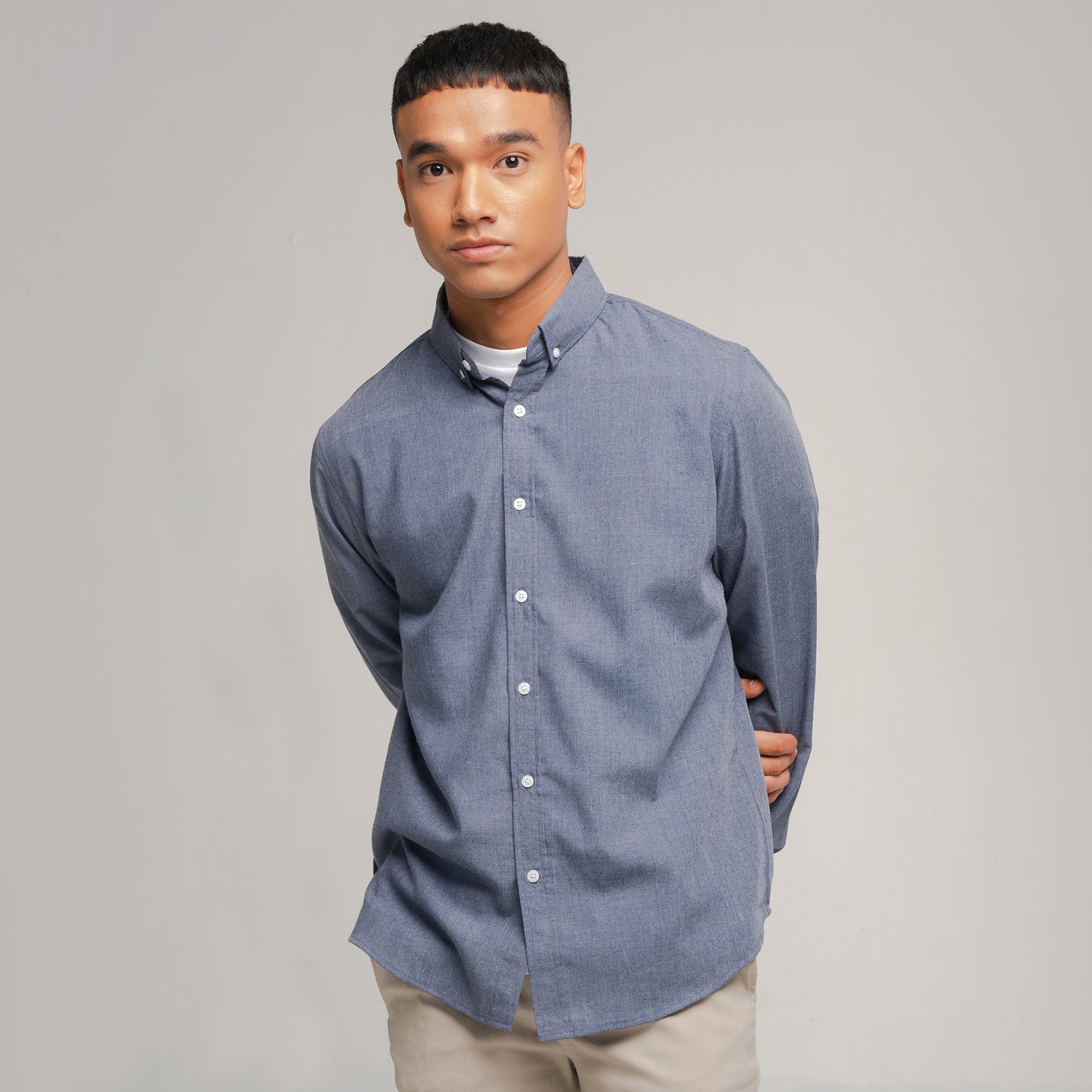 Nova Basic Shirt Grey