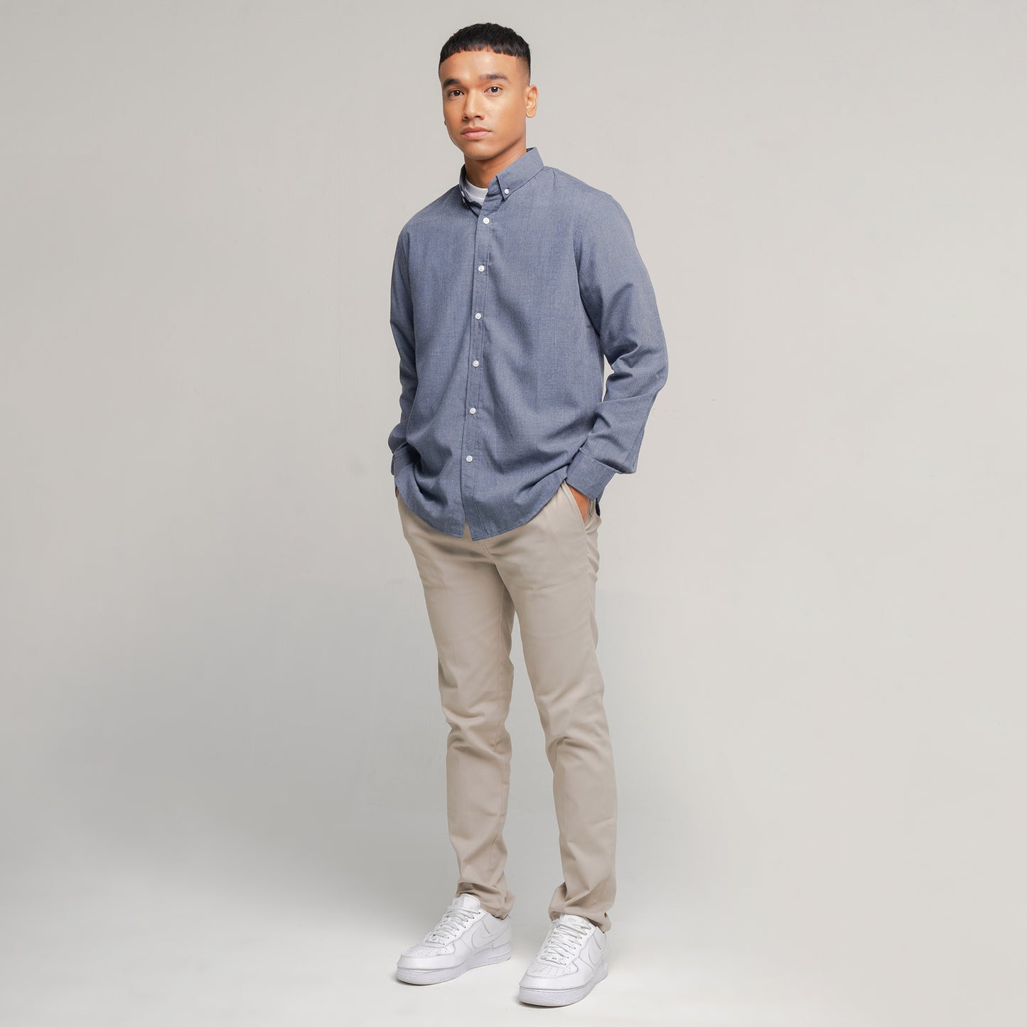 Nova Basic Shirt Grey