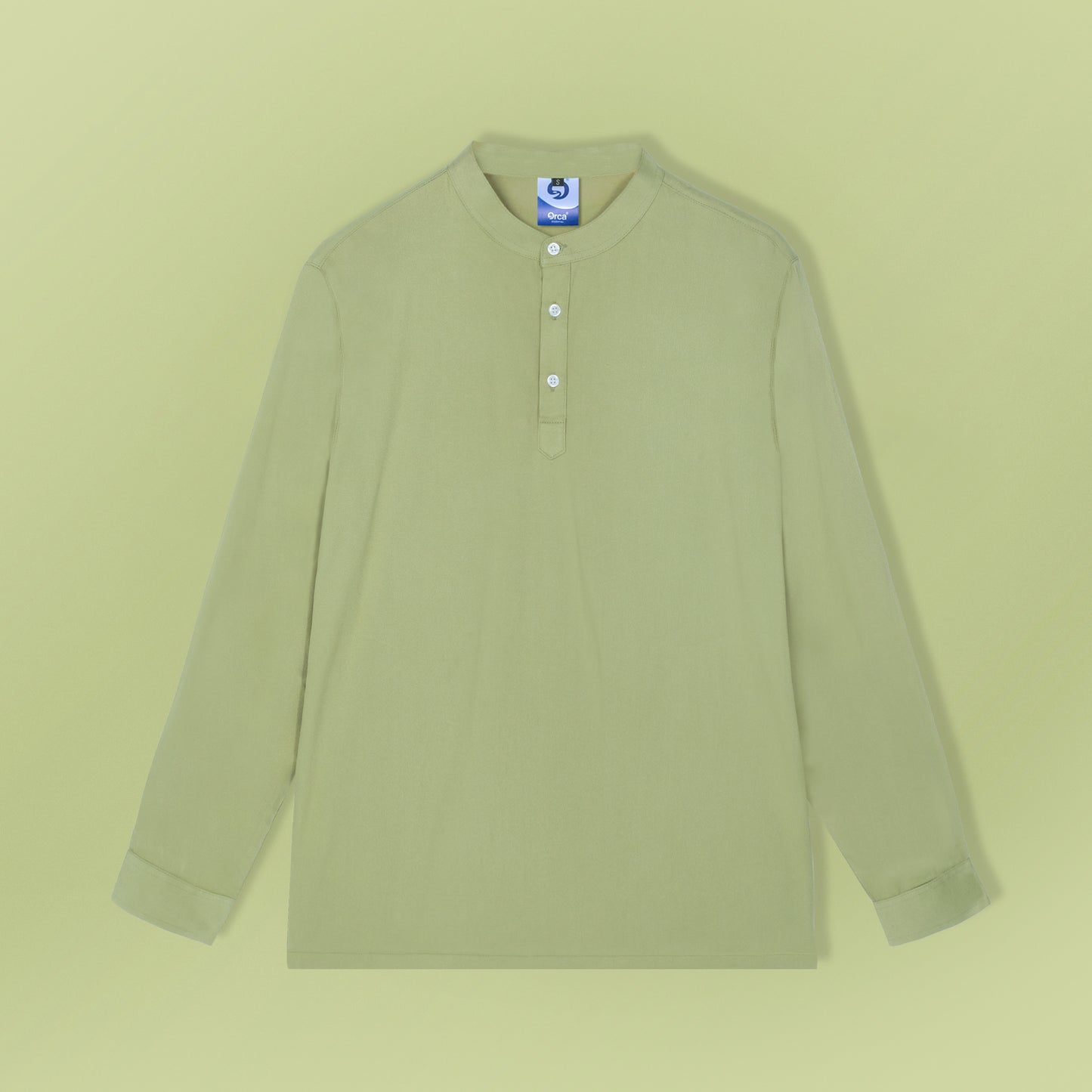 Jabir Quarter Shirt Sage Green