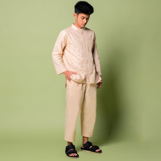 Maheer Ankle Pants Almond Tan